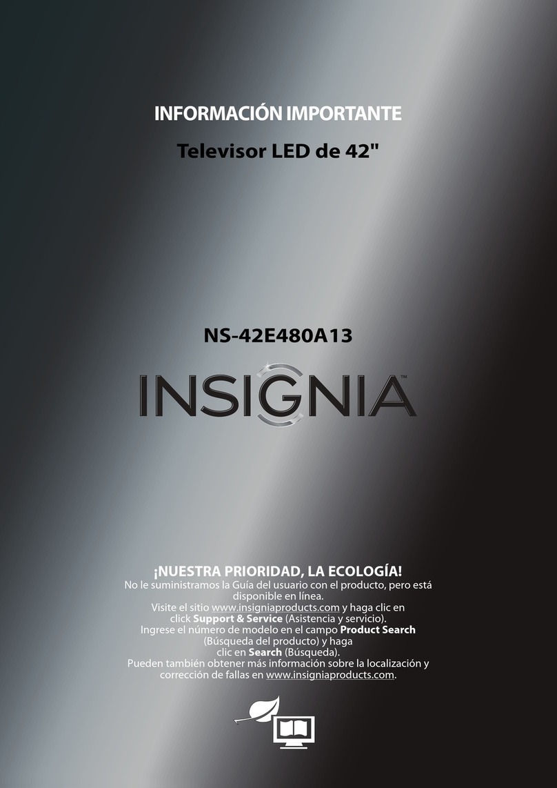 Insignia NS-42E480A13 User manual