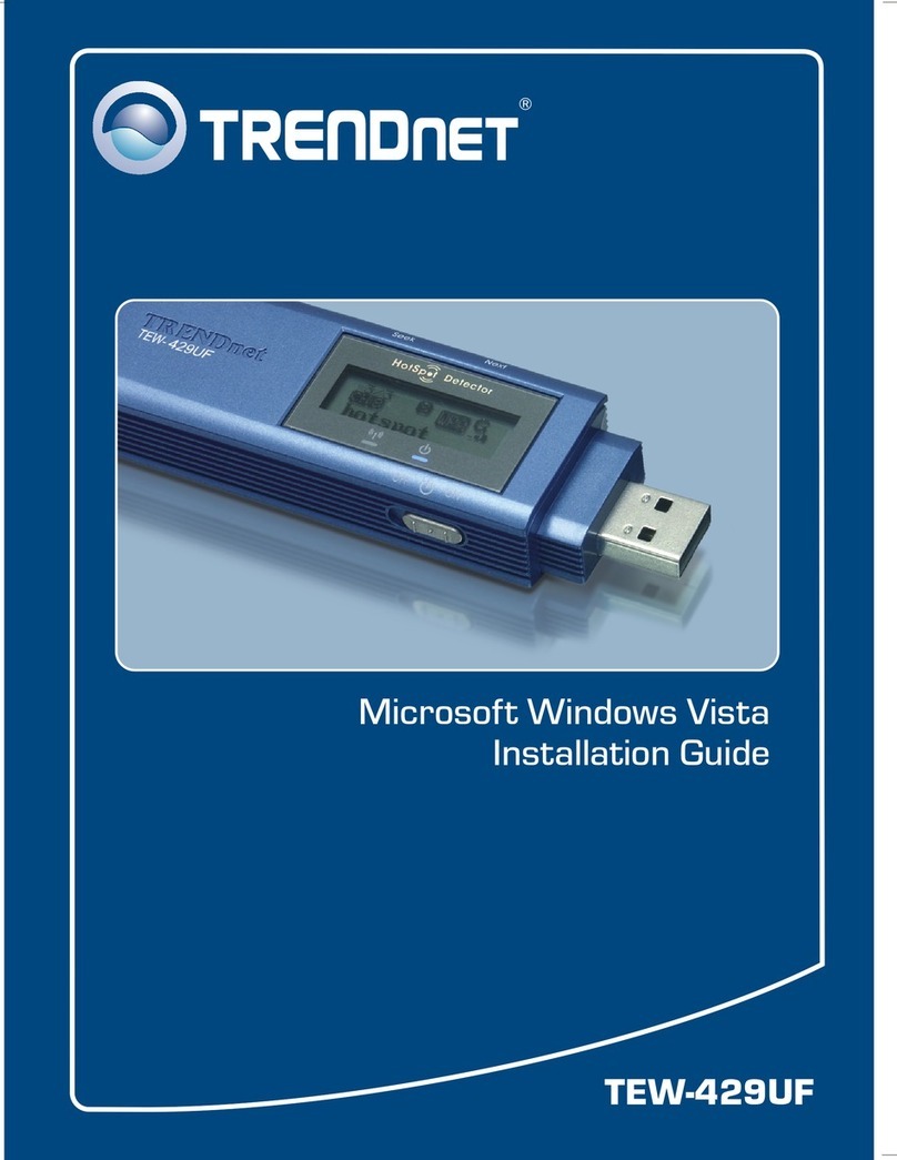 TRENDnet HotFlash TEW-429UF User manual