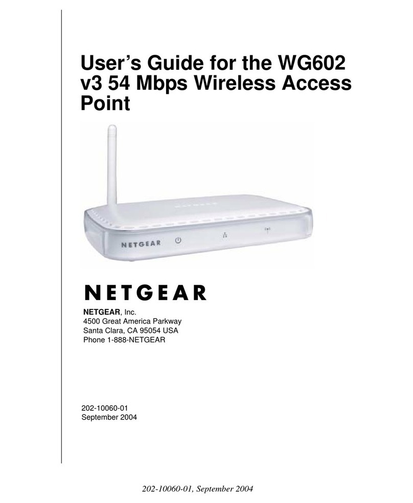 NETGEAR WG602NA User manual NETGEAR WG602NA User manual