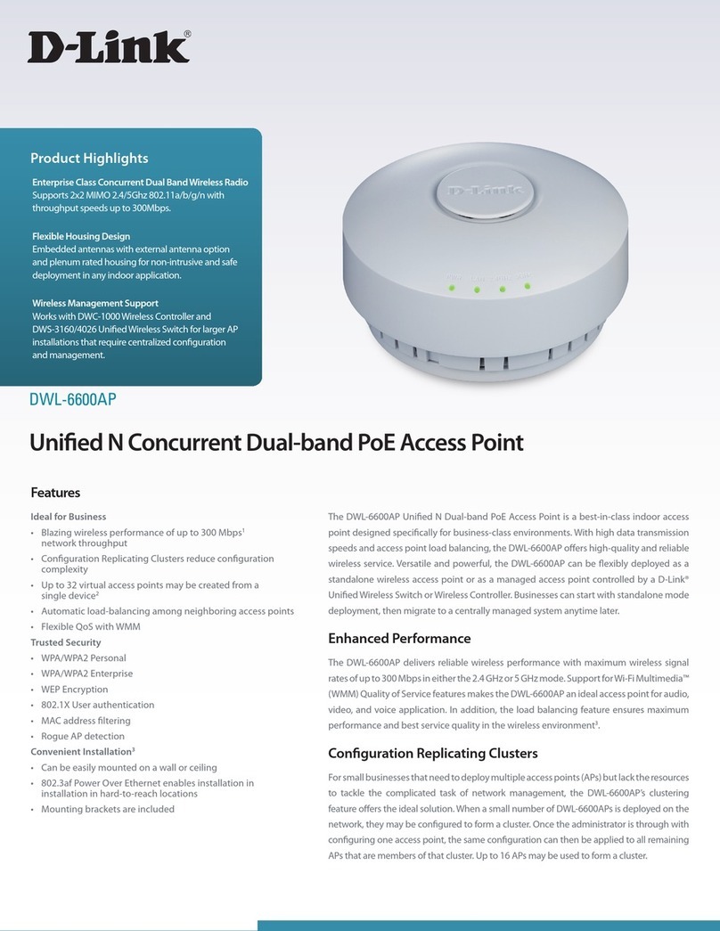 D-Link DWL-6600AP User manual D-Link DWL-6600AP User manual