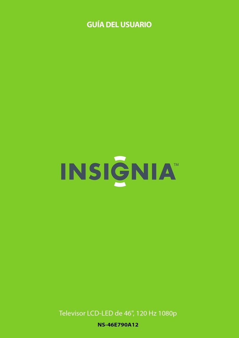 Insignia NS-46E790A12 Quick start guide