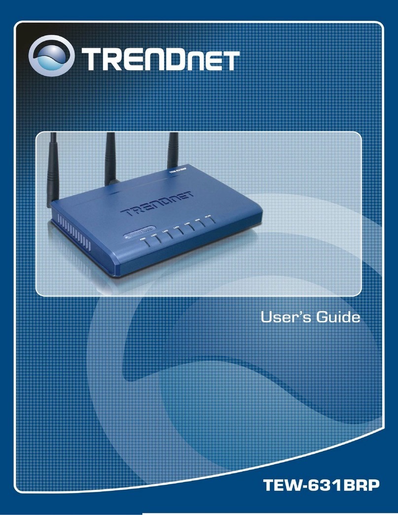 TRENDnet TEW-631BRP User manual TRENDnet TEW-631BRP User manual