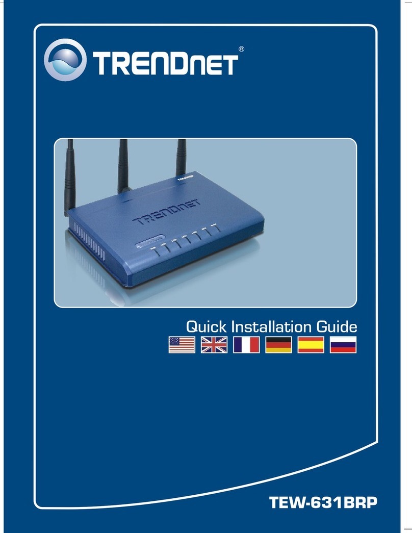 TRENDnet TEW-631BRP User manual
