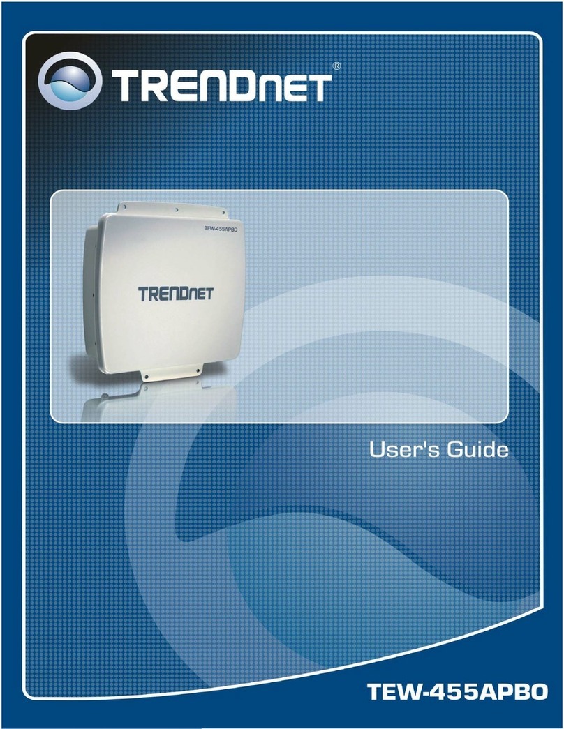 TRENDnet TEW-455APBO - 9dBi High Power Wireless Outdoor PoE Access... User manual