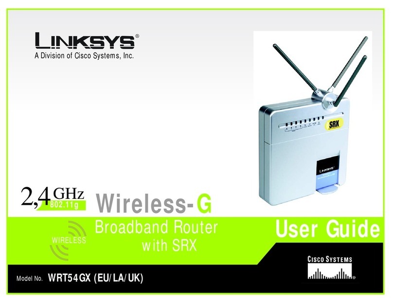 Linksys WRT54GX - Wireless-G Broadband Router user guide