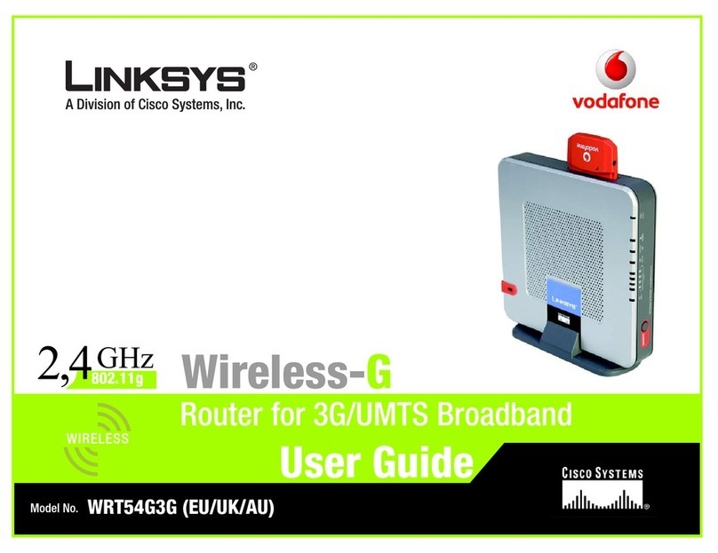 Linksys WRT54G3G-VN User manual