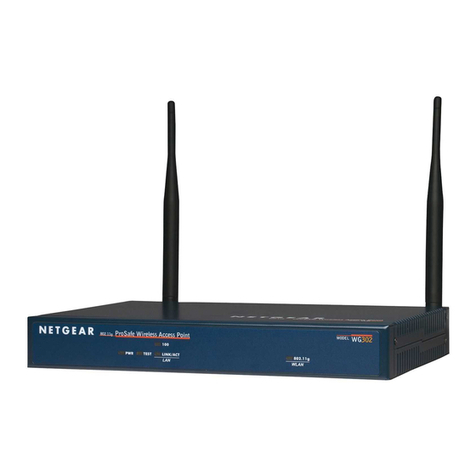 NETGEAR WG302 - 802.11g ProSafe Wireless Access... User manual