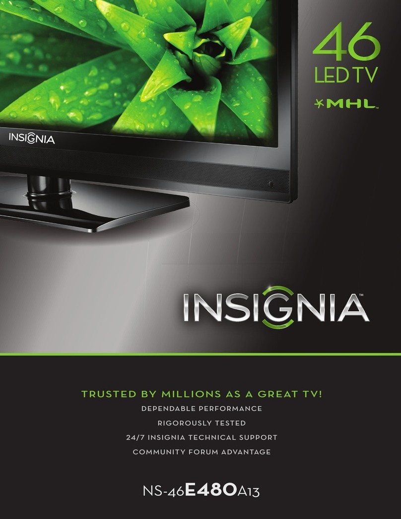 Insignia NS-46E480A13 User manual