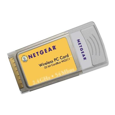 NETGEAR WG511v1 - 54 Mbps Wireless PC Card 32-bit... installation guide NETGEAR WG511v1 - 54 Mbps Wireless PC Card 32-bit... installation guide