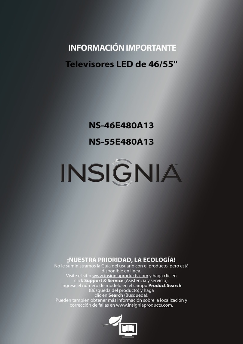 Insignia NS-46E480A13 User manual