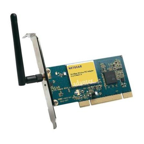 NETGEAR WG311v2 - 54 Mbps Wireless PCI Adapter installation guide