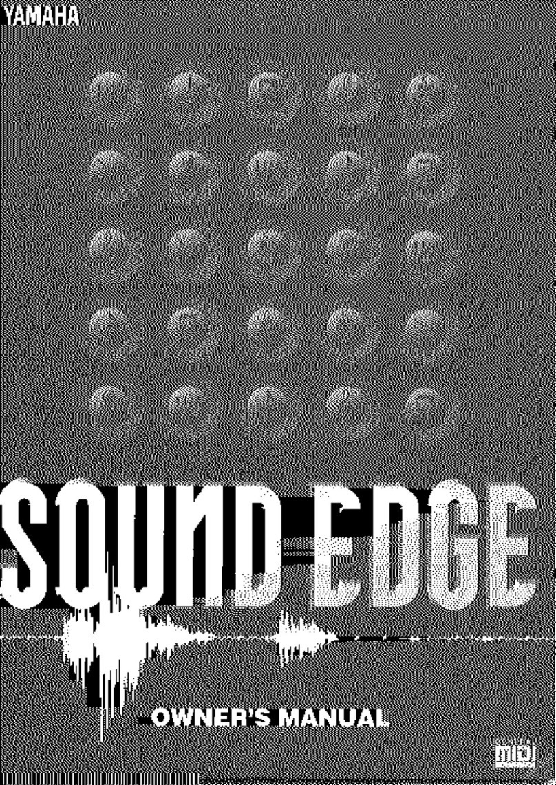 Yamaha Sound Edge manual