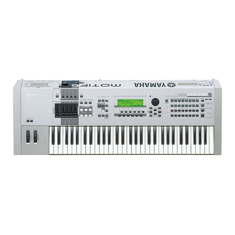 Yamaha MOTIF6 Voice Editor User manual Yamaha MOTIF6 Voice Editor User manual