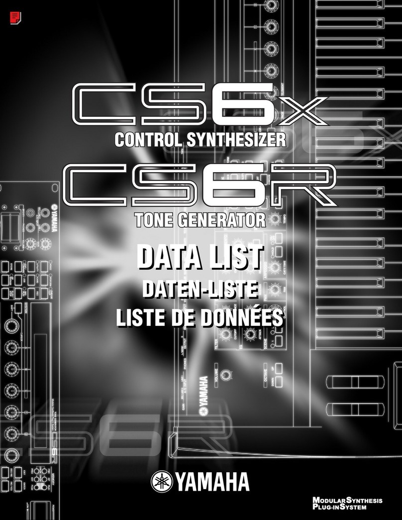 Yamaha CS6R Instruction Manual