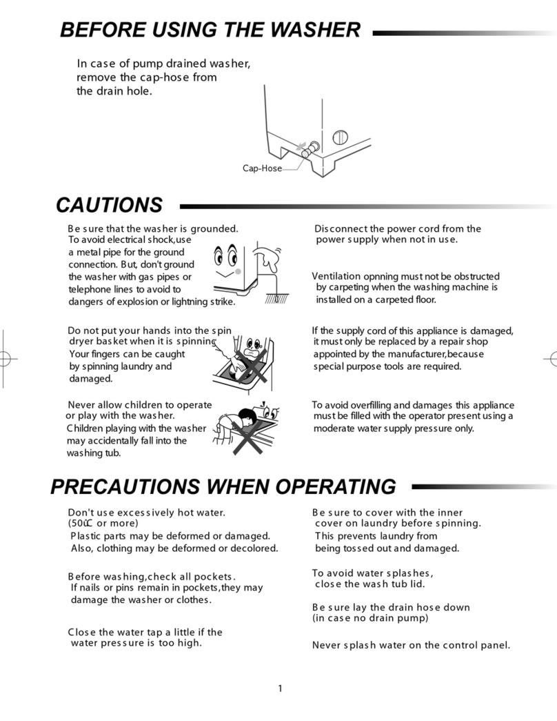 Samsung SWT58H0 Owner's instructions