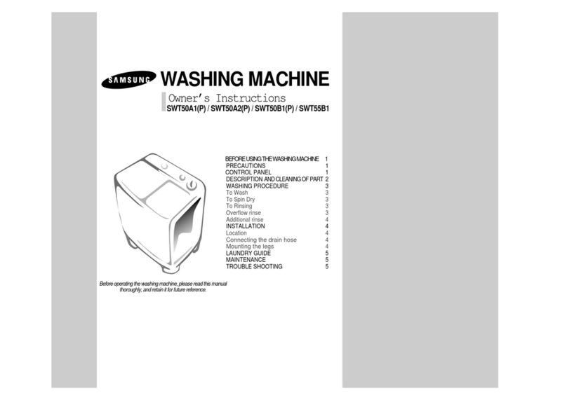 Samsung SWT50B1 Owner's instructions