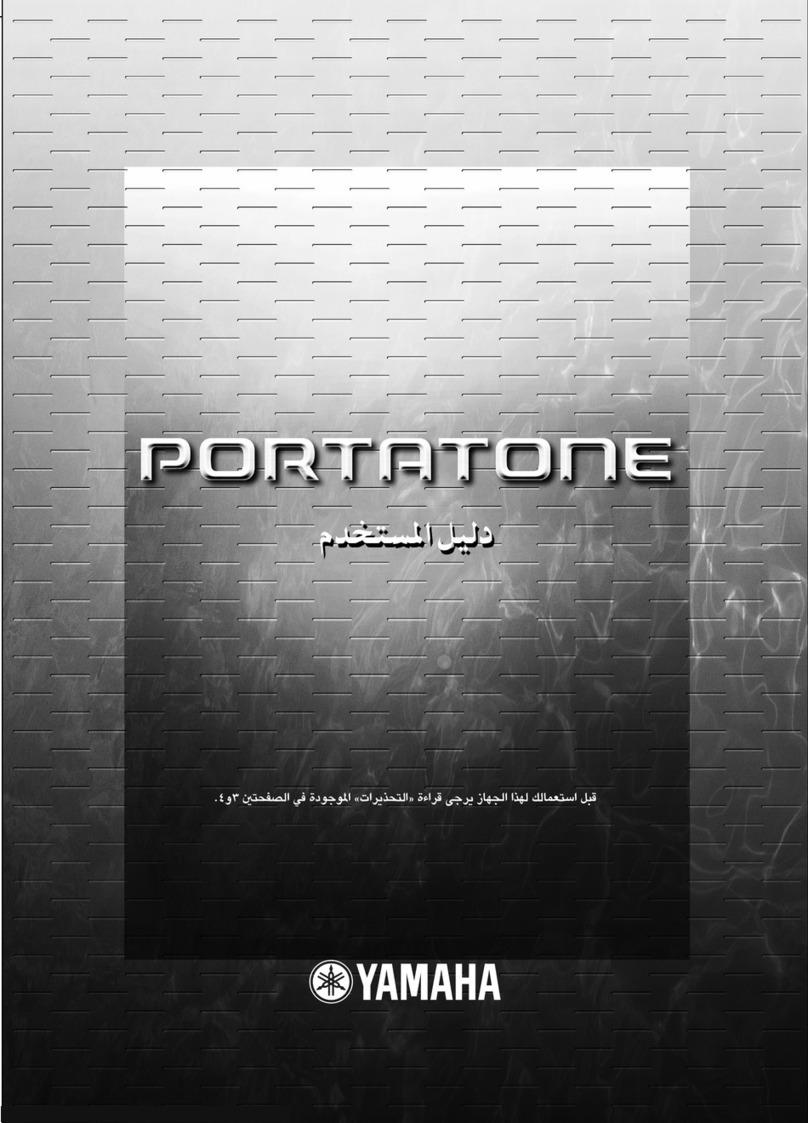 Yamaha PortaTone PSR-A1000 manual