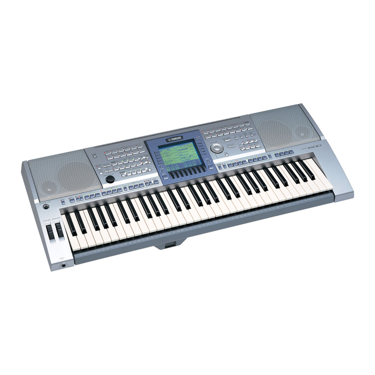 Yamaha Portatone PSR-1500 Instruction Manual