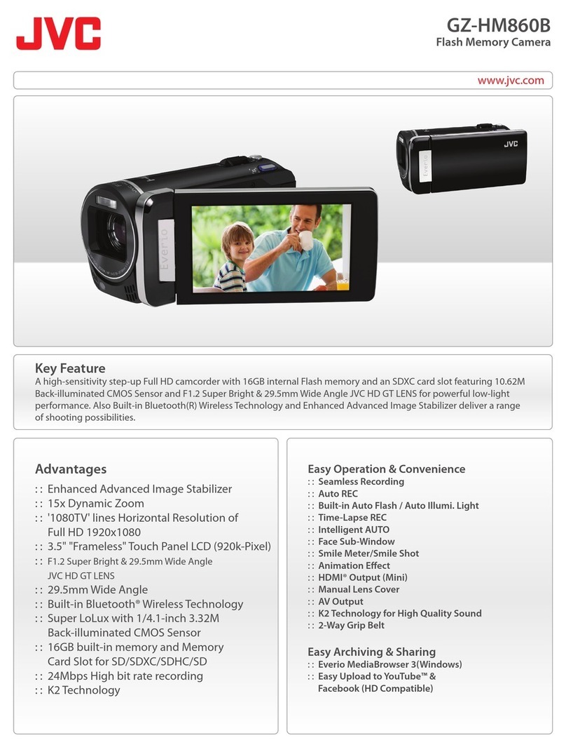 JVC GZ-HM860BUS User manual