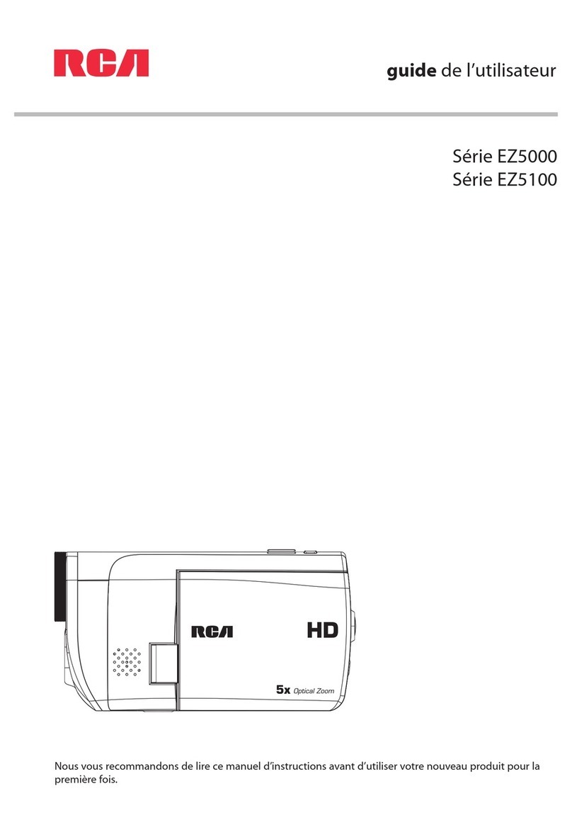 RCA EZ5000R Series Guide de l'utilisateur