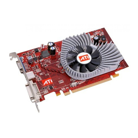 ATI Technologies X1650 - AMD Radeon XT 256MB PCI-E Graphics... user guide