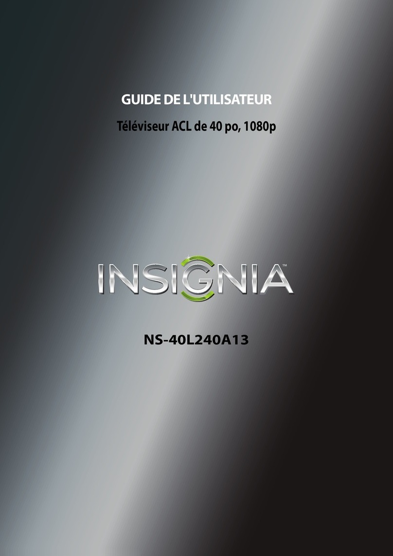 Insignia NS-40L240A13 Quick start guide