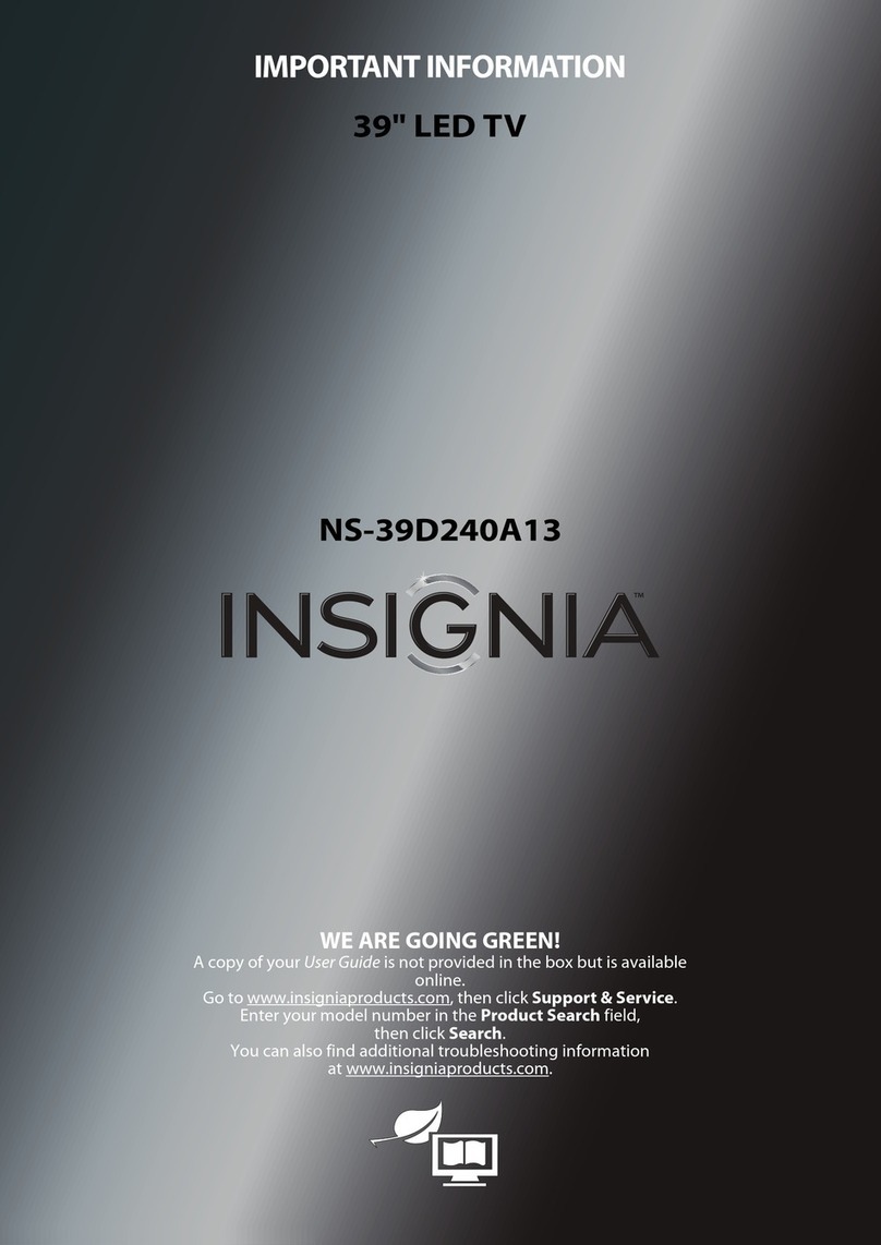 Insignia NS-39D240A13 Operating manual