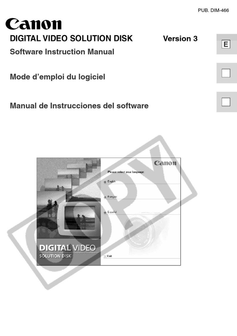 Canon 7920A001 - GL 2 Camcorder instruction manual