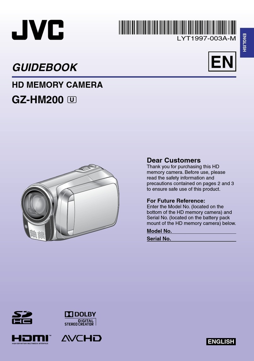 JVC GZ-HM200AUS - Everio Camcorder - 1080p Manual