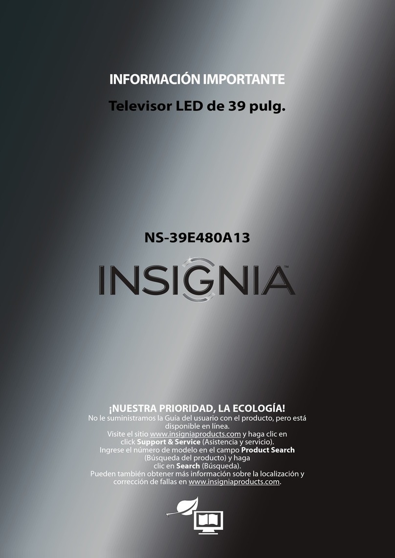 Insignia NS-39E480A13 User manual