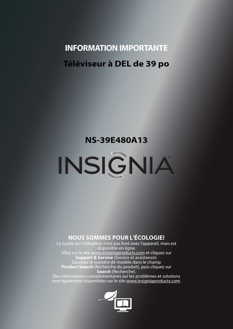 Insignia NS-39E480A13 Owner's manual