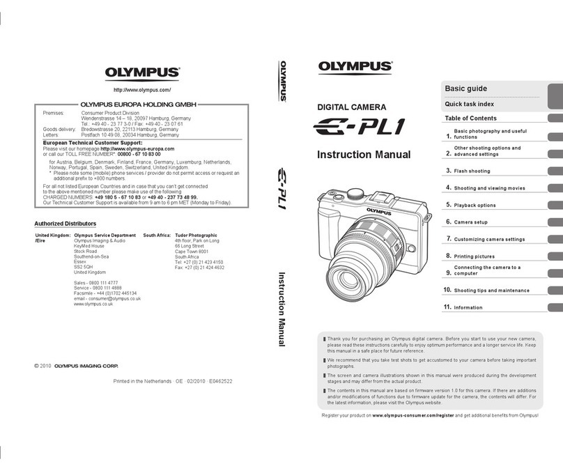 Olympus 262857 User manual