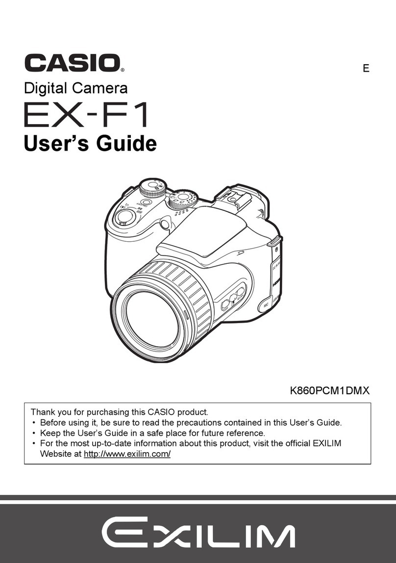Casio EXILIM EX - Digital Camera - 3.2 Megapixel user guide