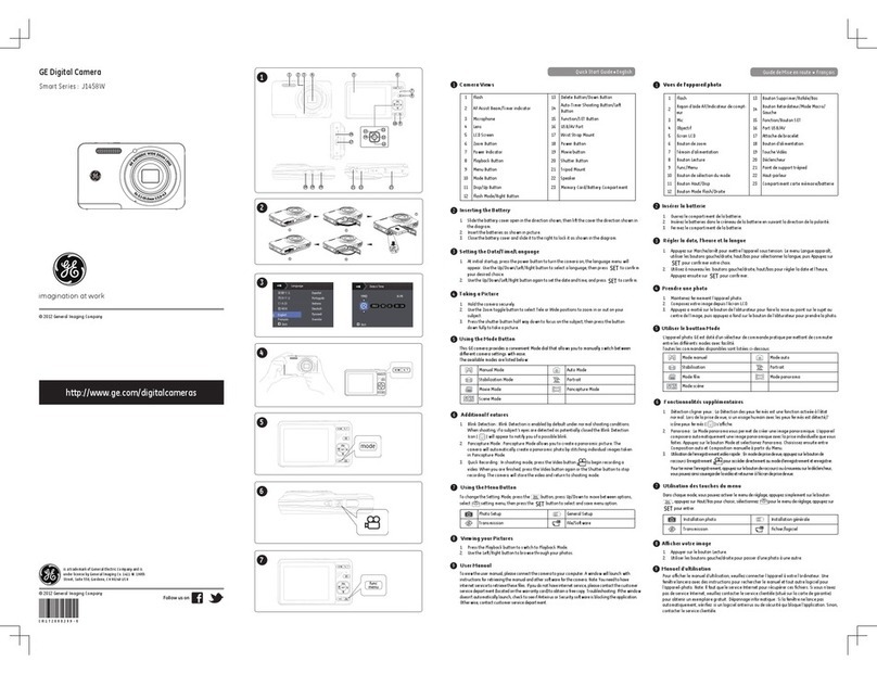 GE J1458W User manual