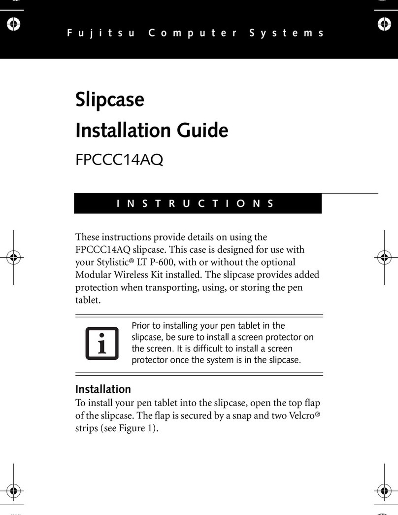 Fujitsu P-600 - Stylistic LT User manual Fujitsu P-600 - Stylistic LT User manual