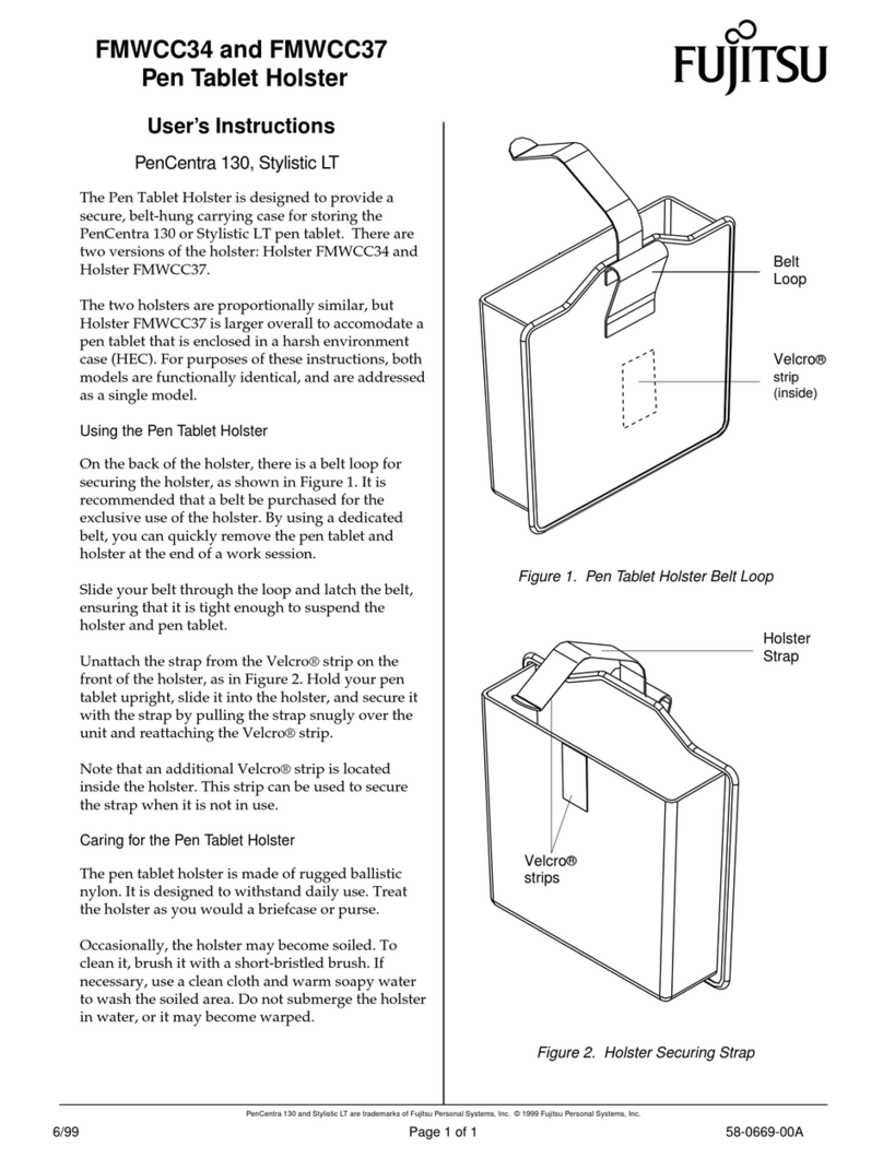 Fujitsu Stylistic LT LT User instructions