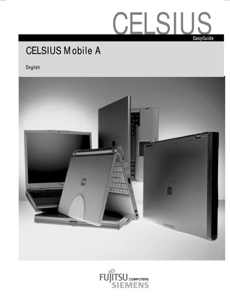 Fujitsu Siemens Computers CELSIUS Mobile A User manual
