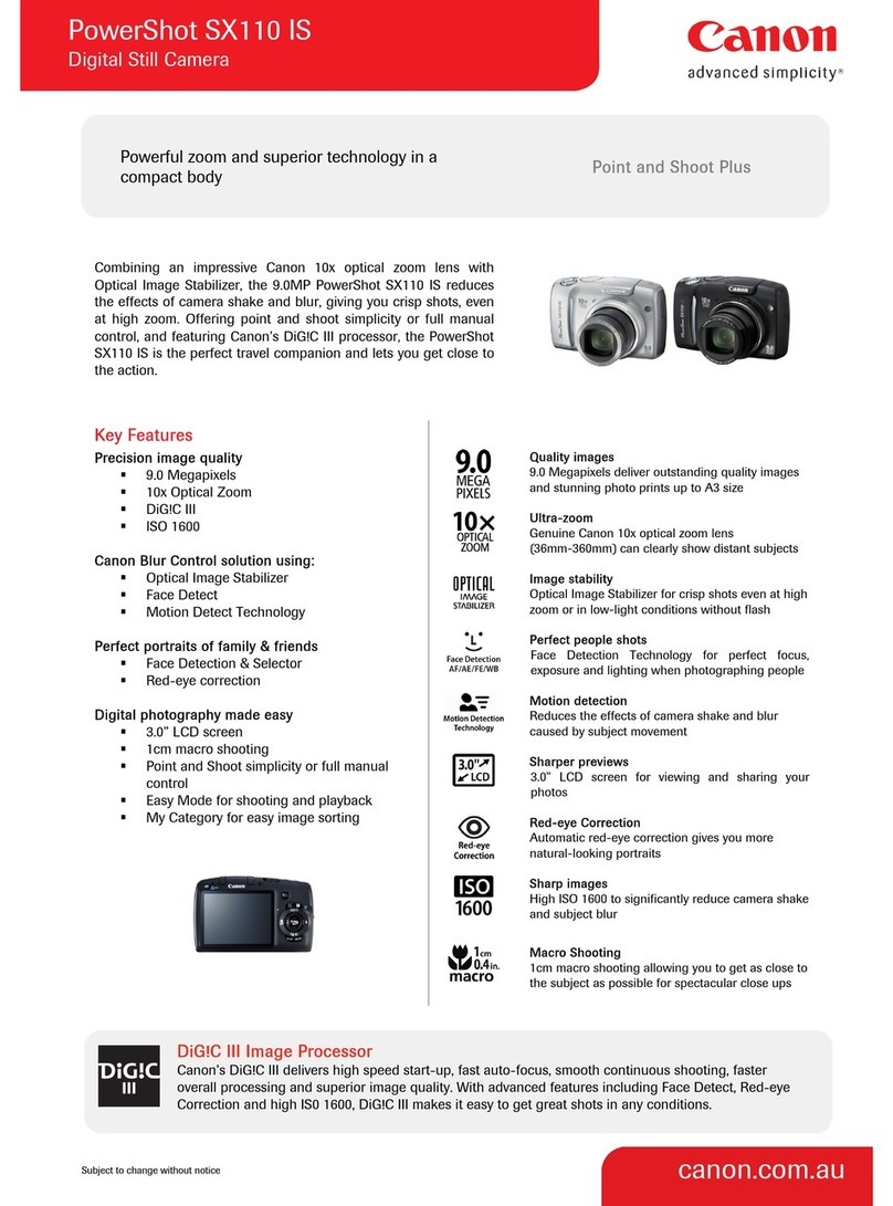 Canon 2666b001 Technical specifications