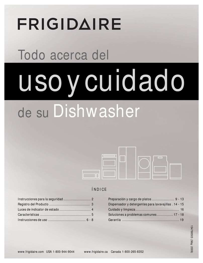Frigidaire FPHD2481KF - Professional 24" -Built Owner's manual