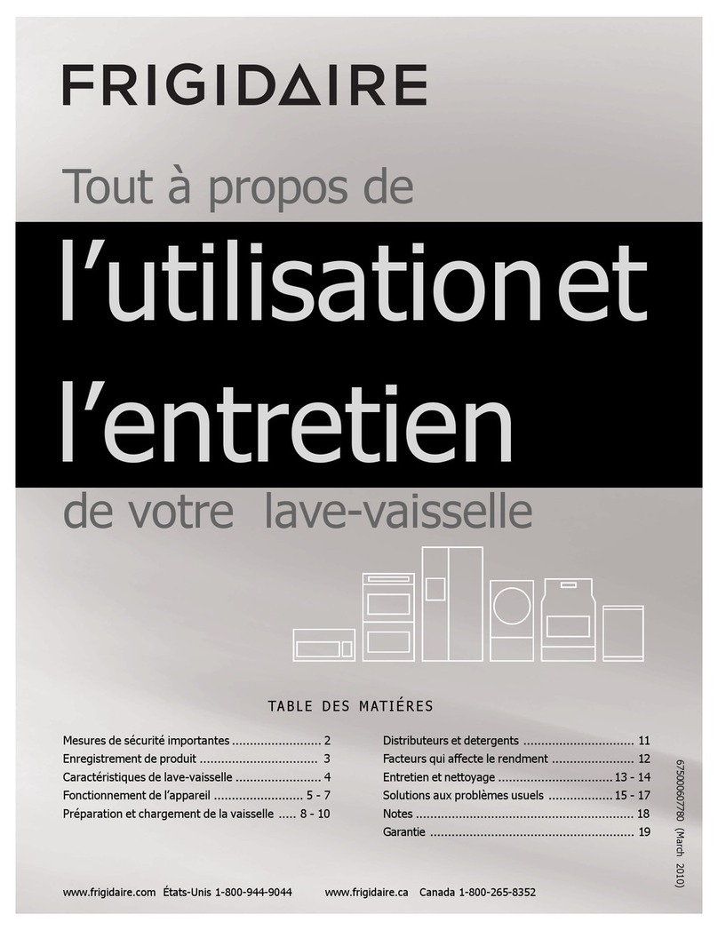 Frigidaire FGHD2491LB User manual Frigidaire FGHD2491LB User manual