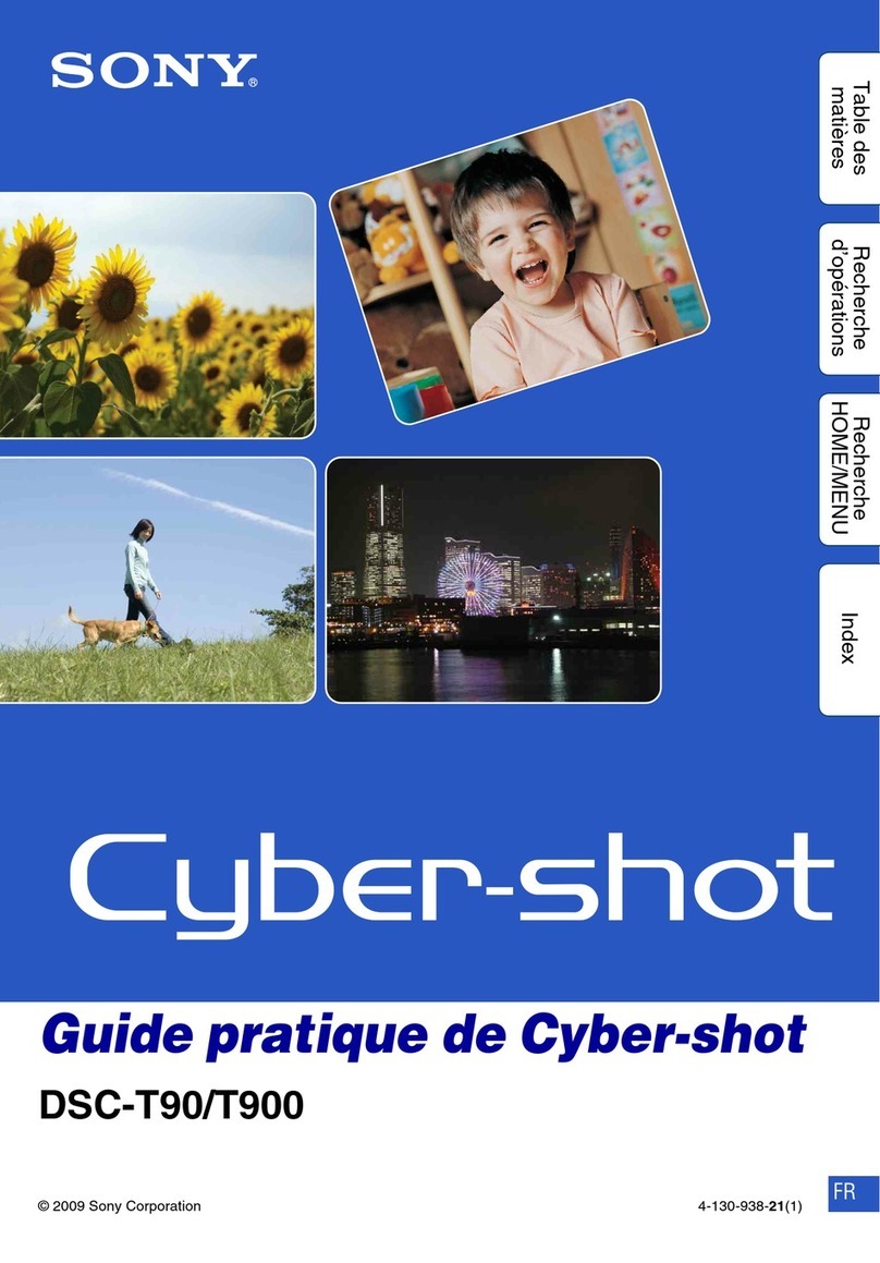 Sony DSC-T90/B - Cyber-shot Digital Still Camera User manual
