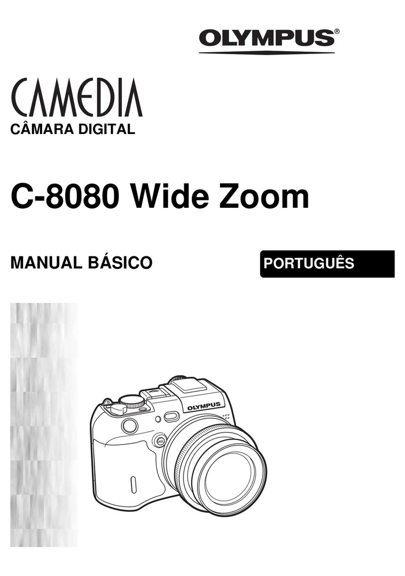 Olympus 8080 - CAMEDIA C Wide Zoom Digital Camera User manual