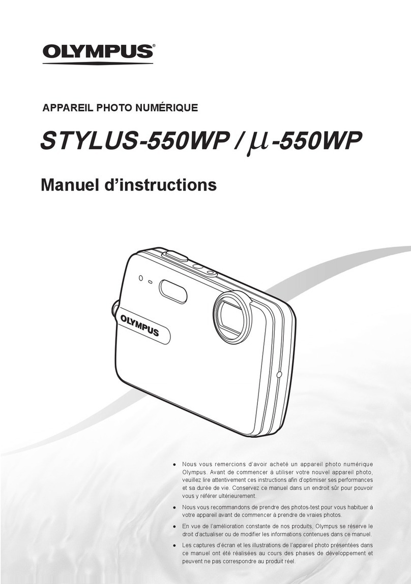 Olympus 550WP - Stylus Digital Camera instruction manual
