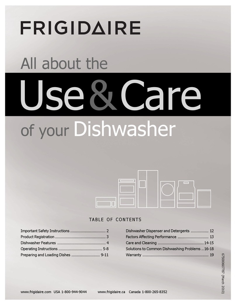 Frigidaire FGHD2491LB User manual