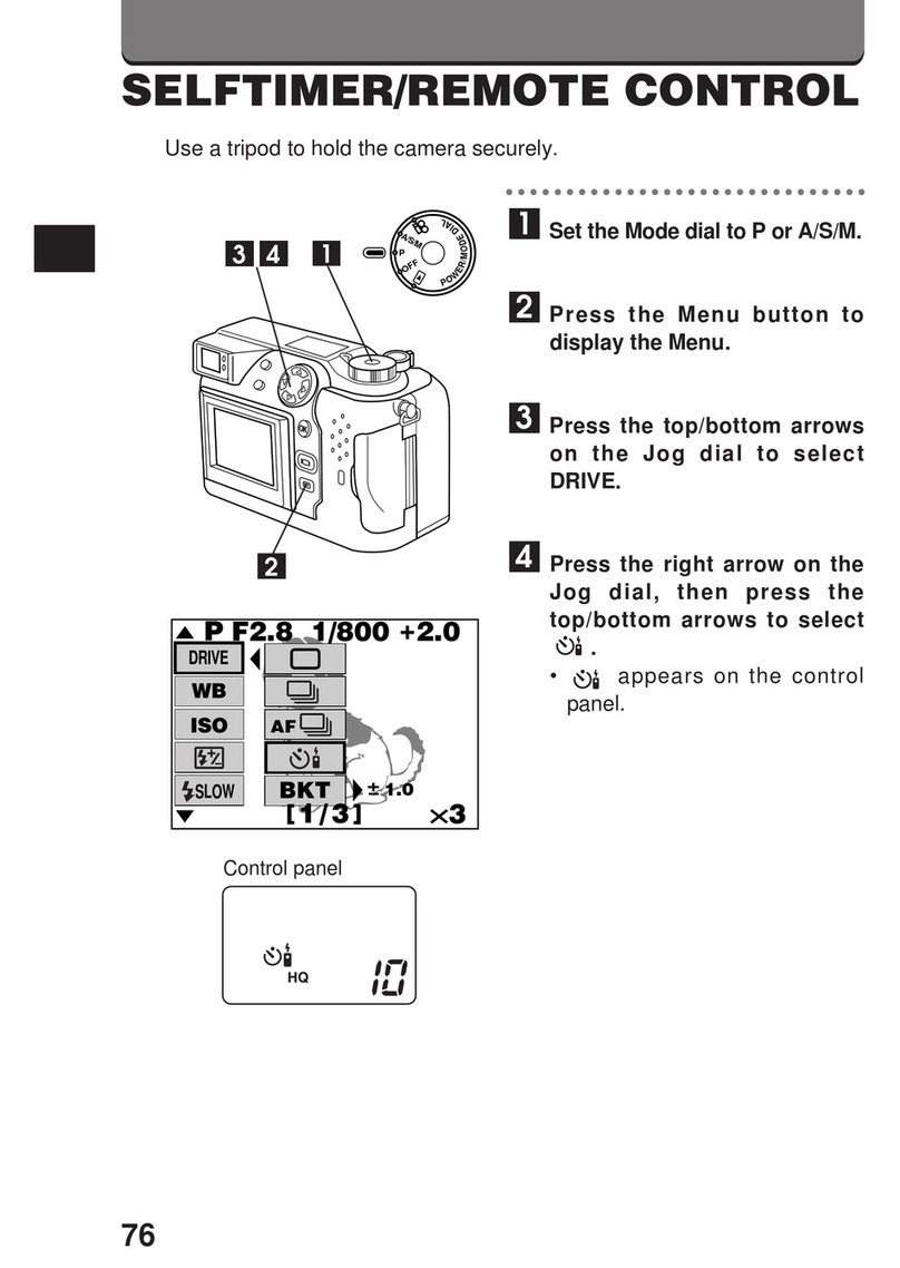 Olympus C-3000 - 3.2MP Digital Camera Control guide