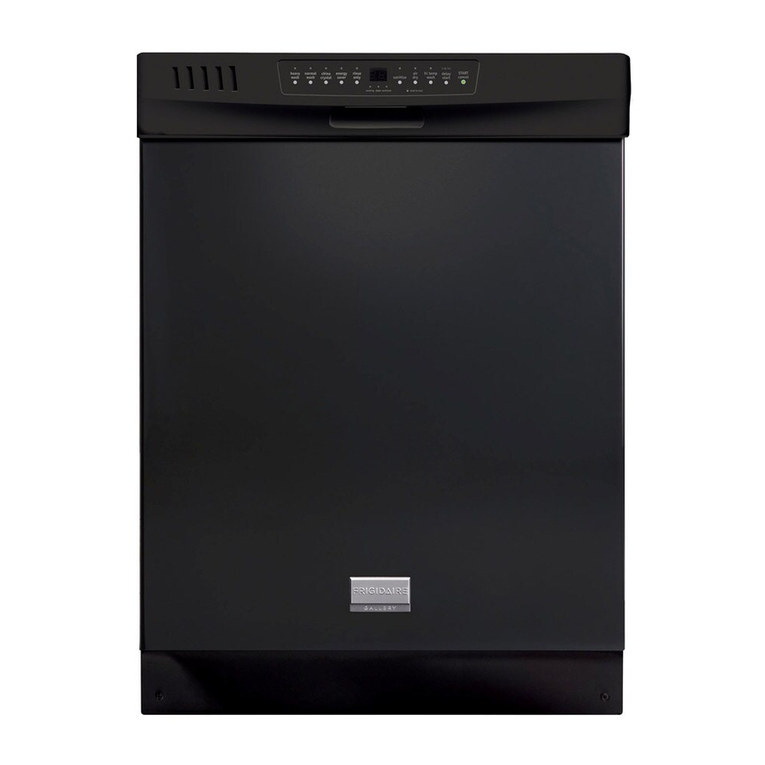 Frigidaire FGHD2455LB Service data sheet
