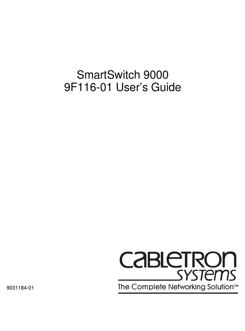 Cabletron Systems MMAC-Plus 9F116-01 User manual