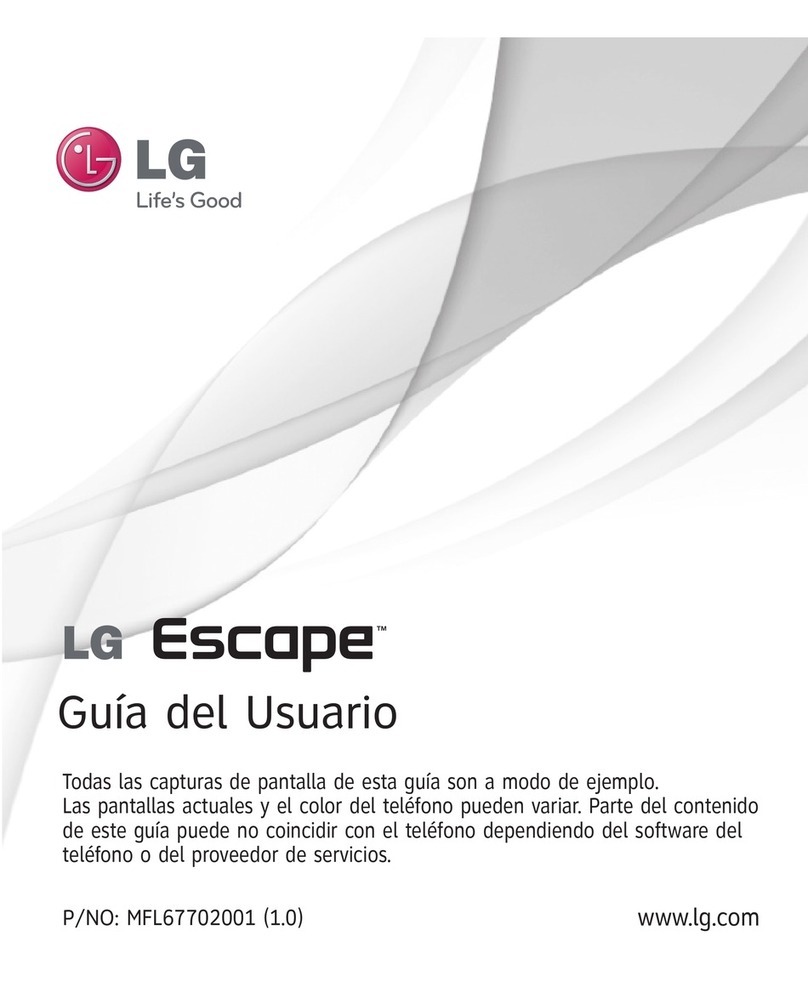 LG P870 Quick start guide
