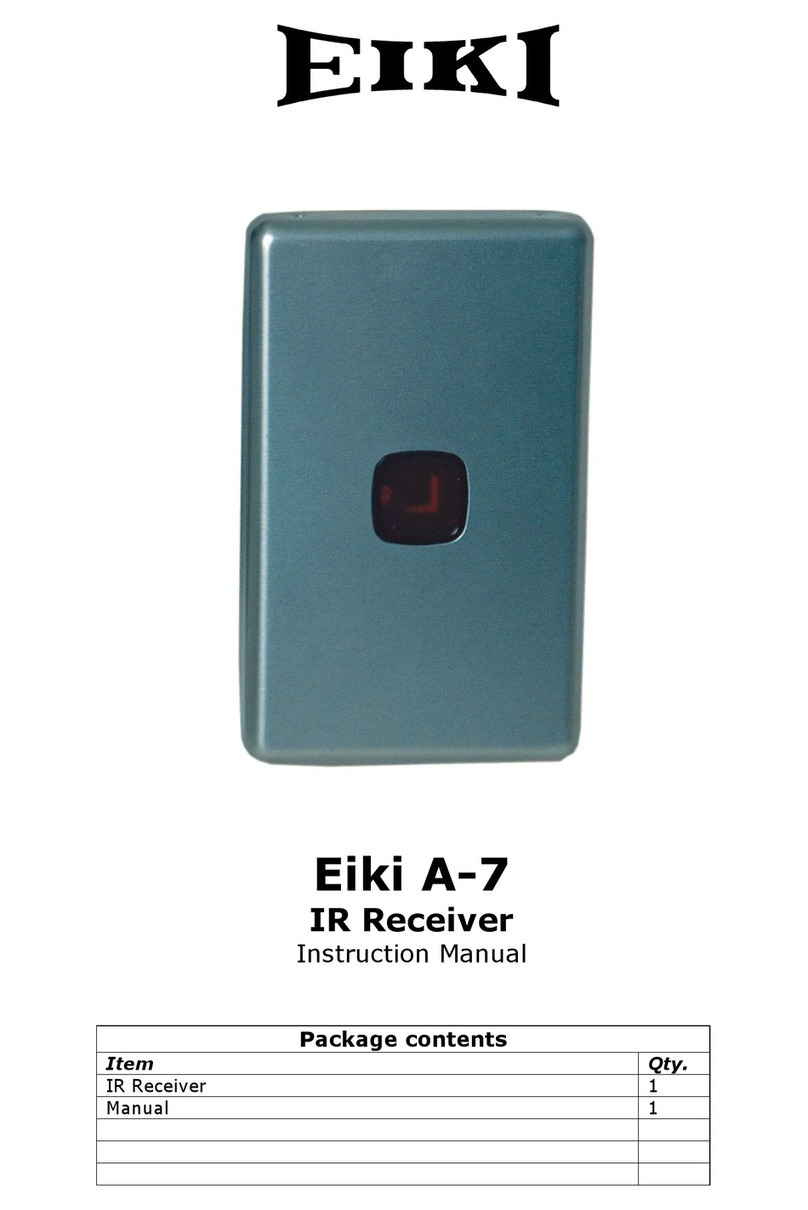 Eiki A-7 instruction manual