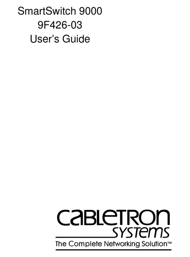 Cabletron Systems 9F426-03 User manual